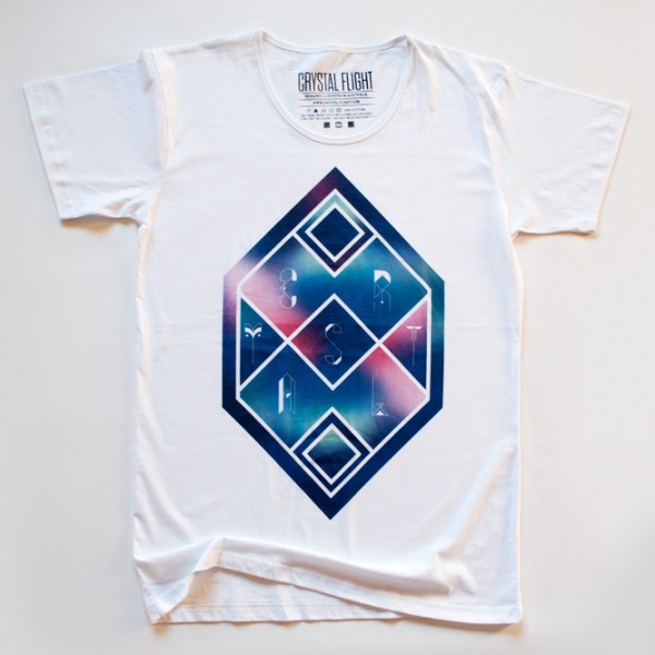 surface tee for crystal flight by julia alison