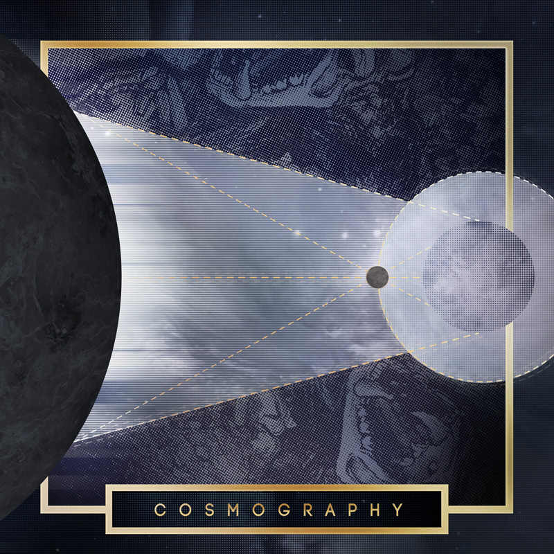 Album art work by Julia Alison, titled Cosmography