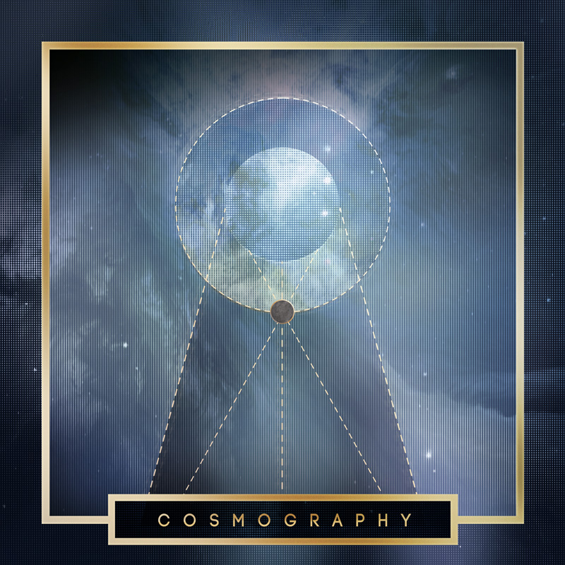 Album art work by Julia Alison, titled Cosmography: Moon
