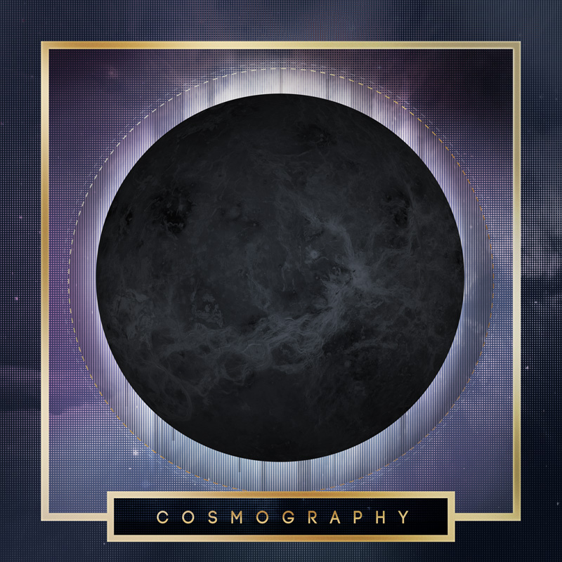 Album art work by Julia Alison, titled Cosmography: Sun