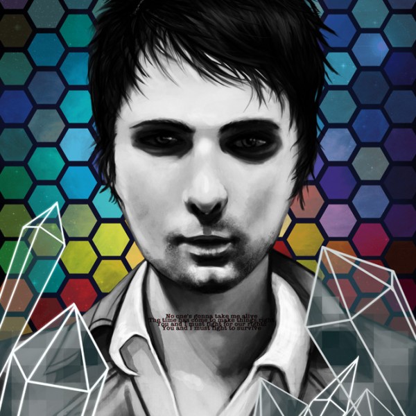 Matt Bellamy from Muse by Julia Alison