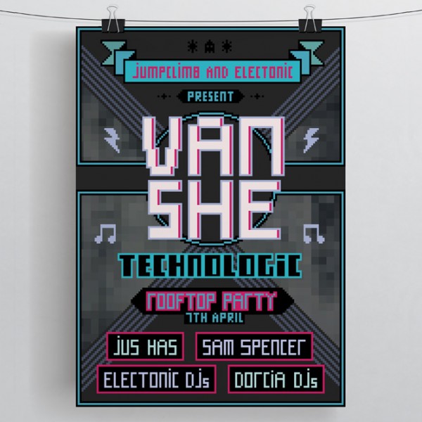 Van She poster by Julia Alison